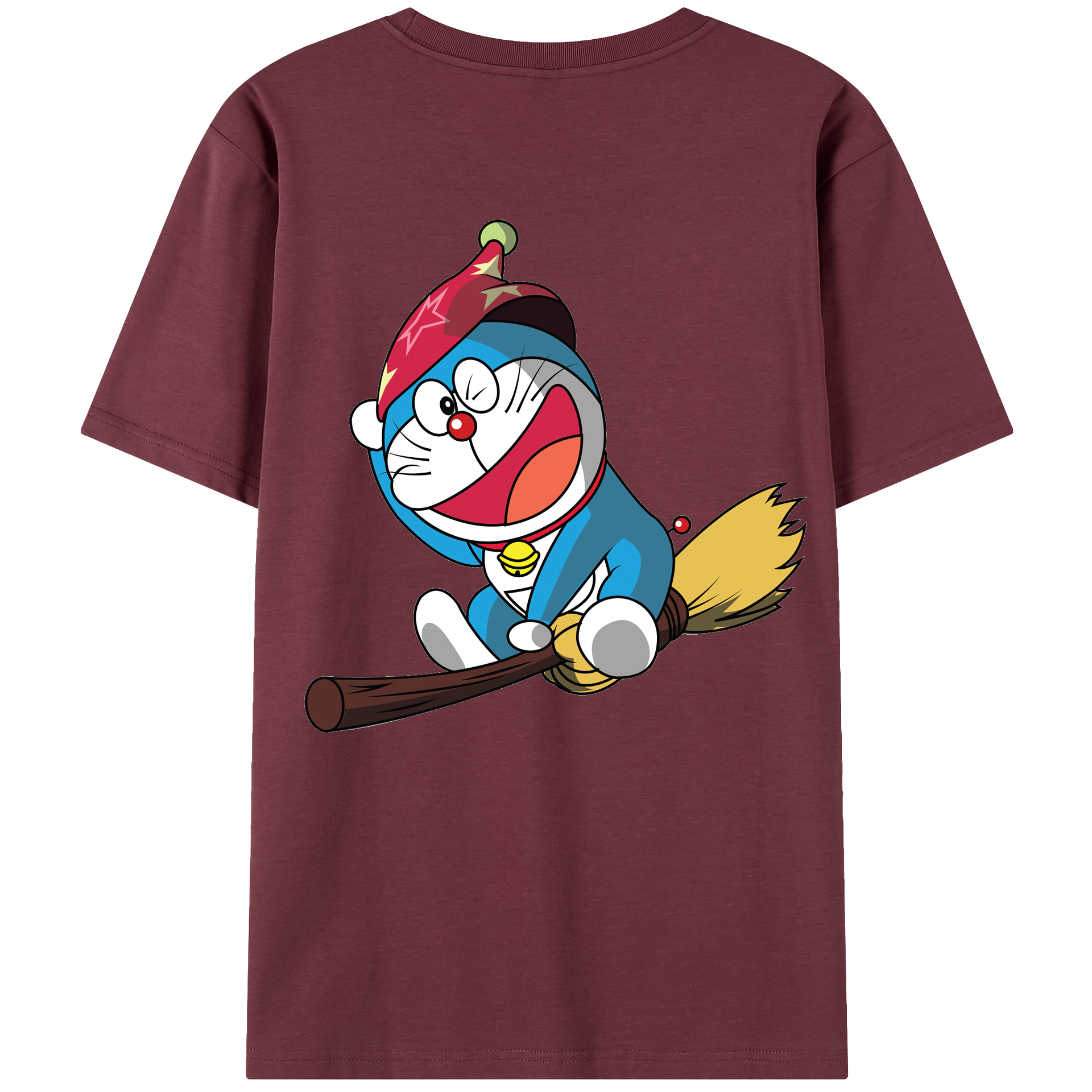 （画像用） ドラえもん Doraemon 綿100％半袖Tシャツ（背面プリント）